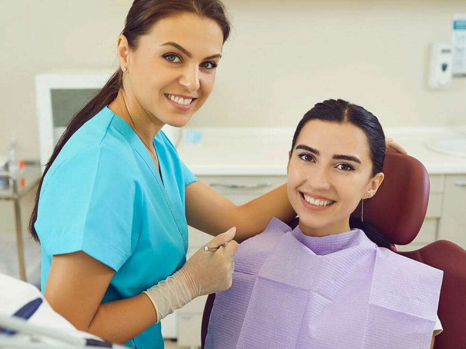 Dentist with Patient